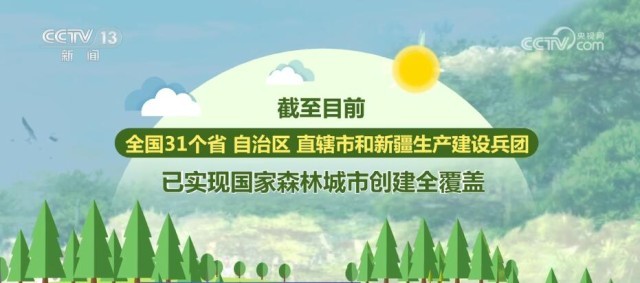 我国已建成国家森林城市218个 城市建成区绿化覆盖168体育 168体育官网率提高至4269%(图1)