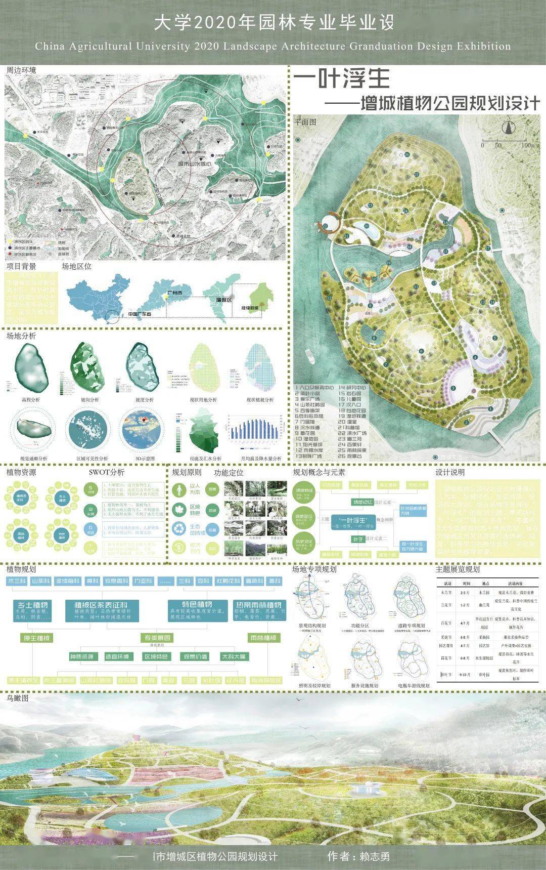 转载 2020届中农园林168体育 168体育官网专业本科毕业展之“绿色城市诗意栖居”篇(图1)