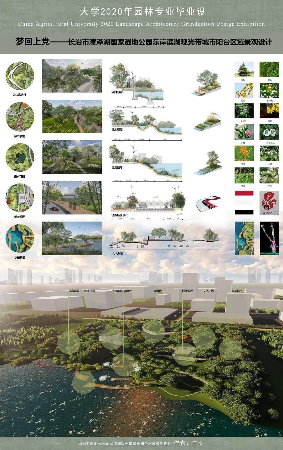 转载 2020届中农园林168体育 168体育官网专业本科毕业展之“绿色城市诗意栖居”篇(图17)