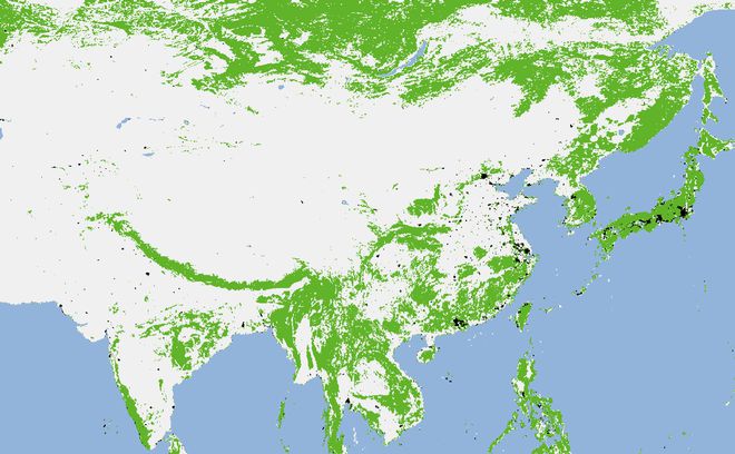 168体育 168体育官网中国更绿了村庄覆盖率都高达3201%！卫星：沙漠都出现“绿点”(图6)